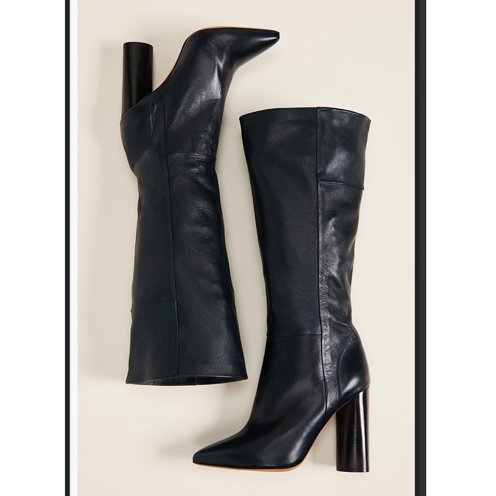 Iro Faxi Knee-high leather boots (never worn) - Picture 3 of 4